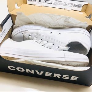 SOLD/ Leather Converse